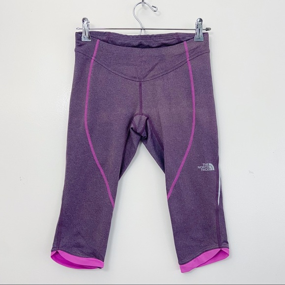 The North Face Leggings Capris Purple Pink Small - Picture 1 of 8